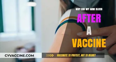 Why Arm Bleeding Occurs After Vaccination: Causes and Concerns