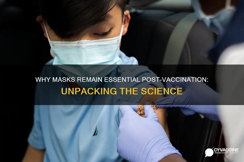 why do i have to wear a mask after vaccine
