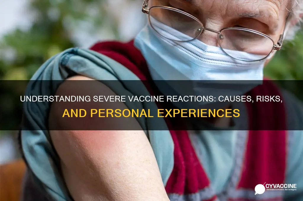 why do i react so badly to vaccines