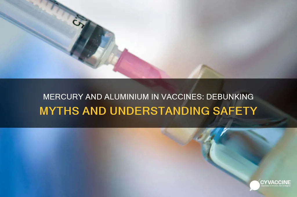 why do they put mercury and aluminium in vaccines