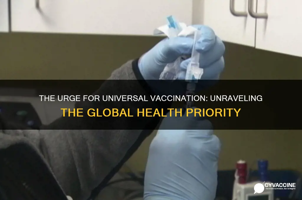 why do they want us vaccinated so bad
