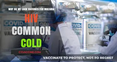 Challenges in Developing Vaccines for Malaria, HIV, and the Common Cold