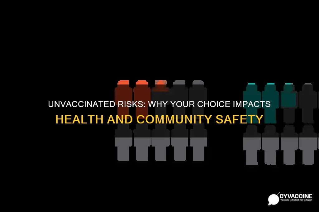 why does it matter if i am not vaccinated
