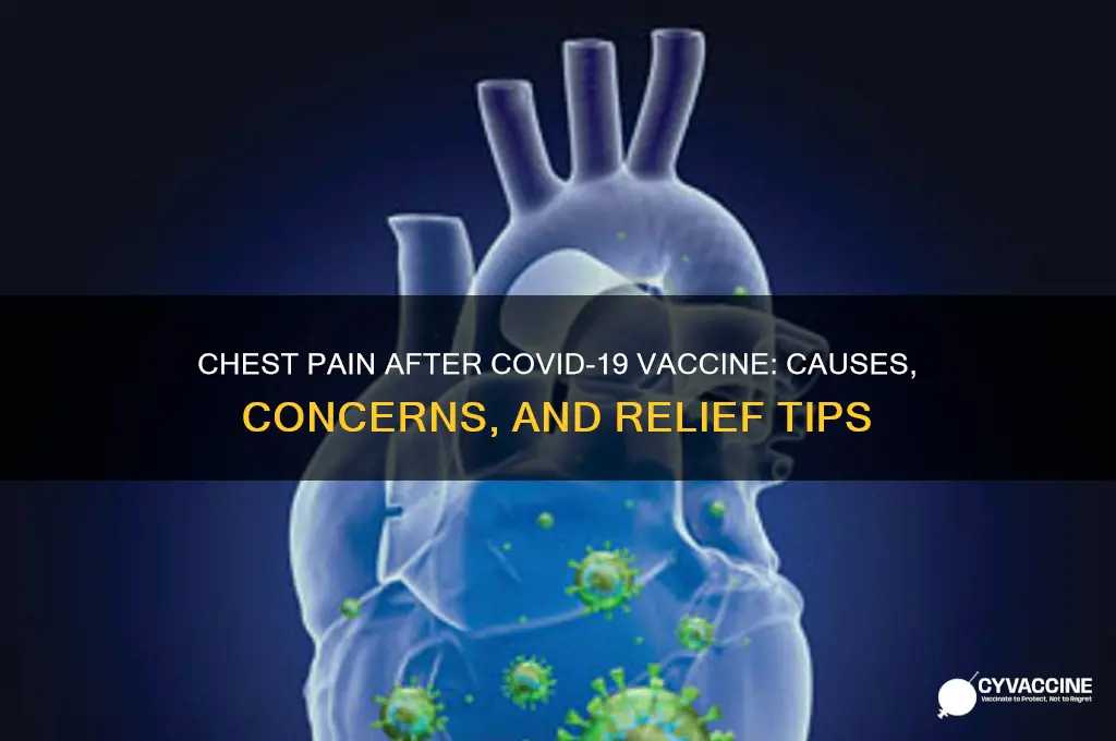 why does my chest hurt after the vaccine