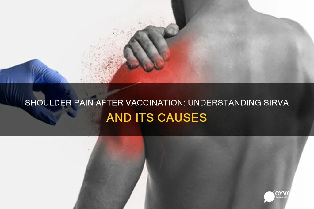 why does my shoulder hurt after a vaccine