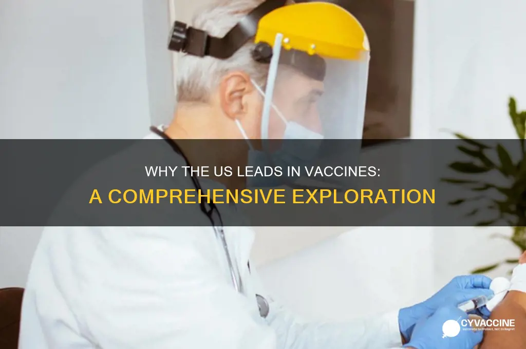 why does the us have so many vaccines
