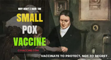 Why Smallpox Vaccines Aren't Routine: Understanding Modern Immunization Practices