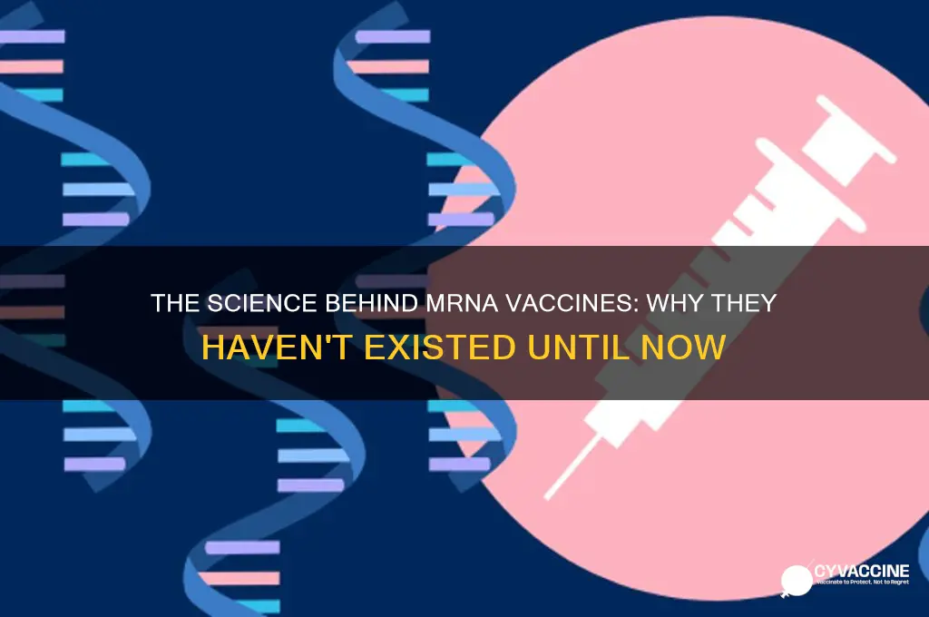 why has there never been an mrna vaccine