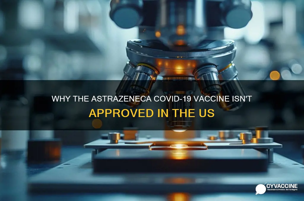why is az vaccine not approved in us