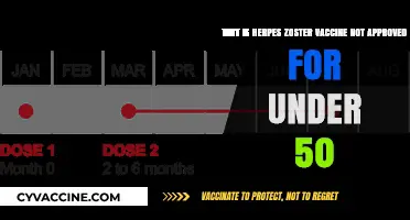 Herpes Zoster Vaccine: Why It's Not Approved for Under 50