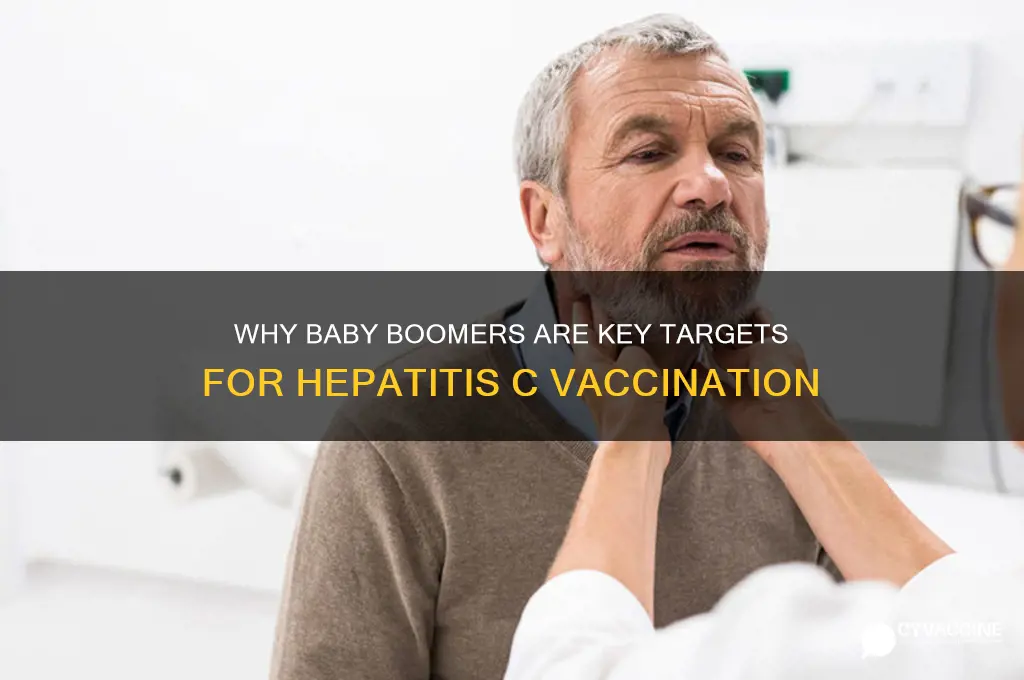 why is it baby boomers are targeted for hepc vaccine