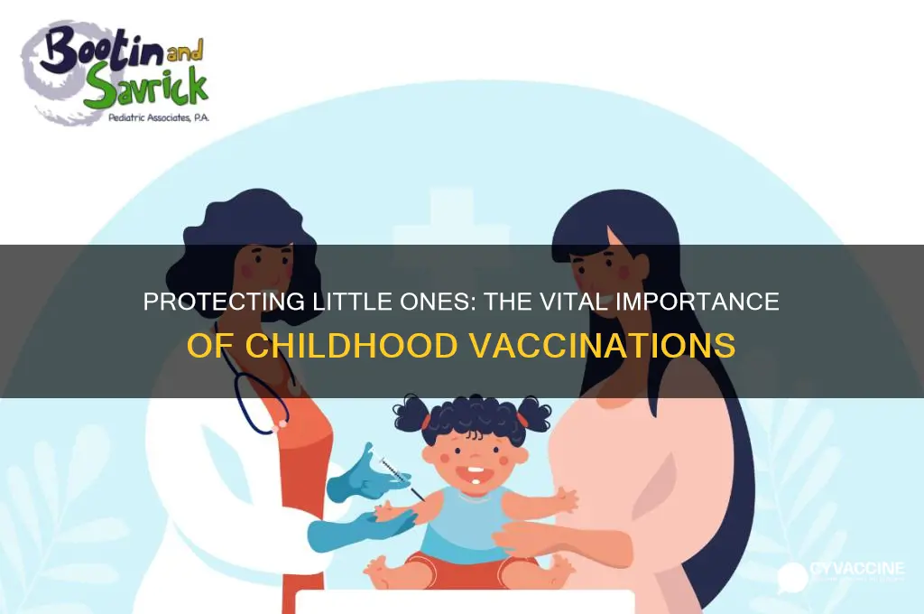 why is it important to vaccinate small children